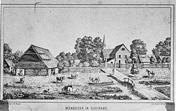 The former Beekhuizen plantation