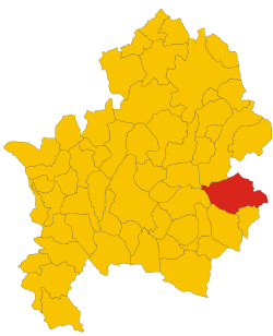 Frosolone – Mappa