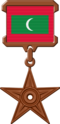 Medalje Maldivet