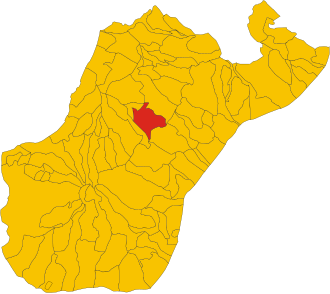 Molochio – Mappa
