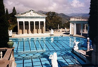 Piscine d'Hearst Castle