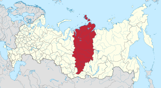 Territorio di Krasnojarsk – Localizzazione