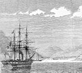 Image 39Evacuation of Keelung by the French forces, image created 1887 (from History of Taiwan)