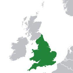 Situación de Reino d'Anglaterra