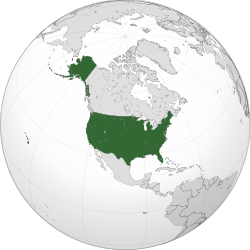 USA orthographic