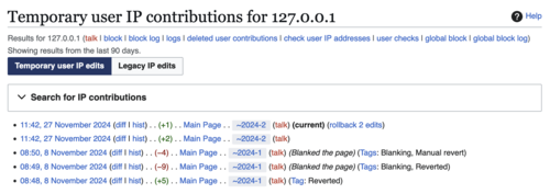 Example results