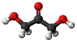 Modelo da dihidroxiacetona
