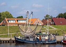 Thumbnail for File:GRE 26 Avalon, Kutter in Greetsiel (2024).jpg
