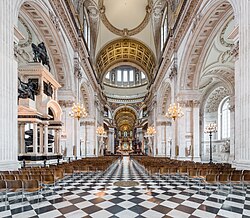 Vista interior de la nave
