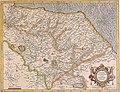 Marchia Anconitana cum Spoletano Ducatu, 1589 - Gerard Kremer (Mercatore) (mm 350x450, Cartoteca storica delle Marche)