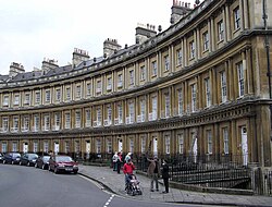 The Circus, Bath, Somerset, England, 1754–1768, by John Wood, the Elder