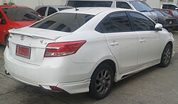 Vios (рестайлінг). Тайський ринок 2017