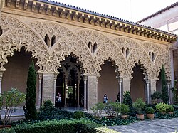 Aljaferia Palace in Zaragoza (11th century, Taifa period)