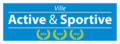 Logo Ville Active et SportiveVille fleurie