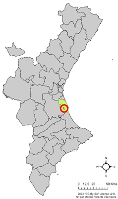 Fortaleny – Mappa
