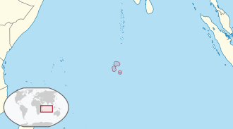 Territorio britannico dell'Oceano Indiano - Localizzazione
