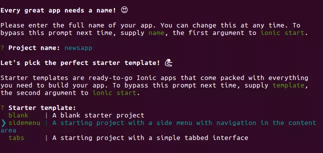 Ionic CLI