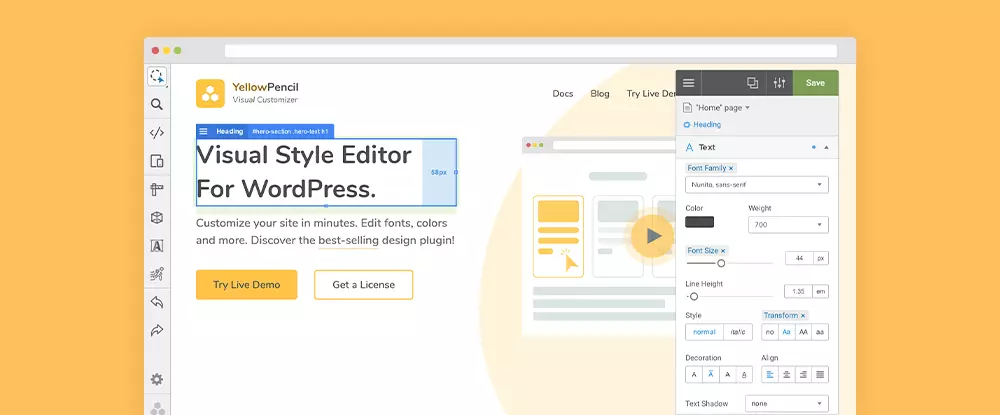 YellowPencil – Visual CSS Editor