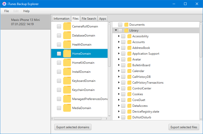 Program screenshot