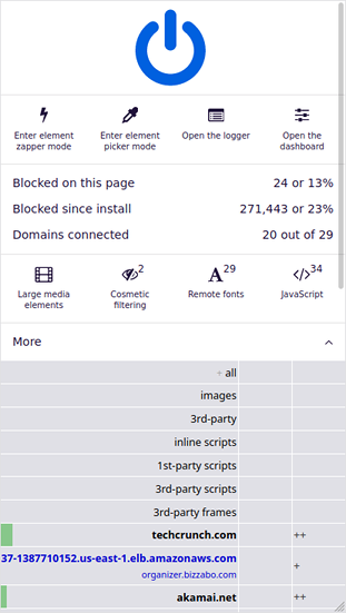 Mobile Popup UI layout