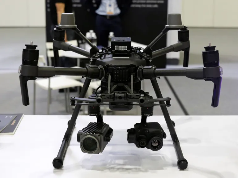 DJI drones have been used by both sides in the Ukraine war