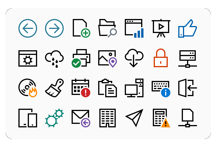 Fluent Pro vector icons — Axialis