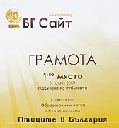 БГ Сайт на годината за 2009