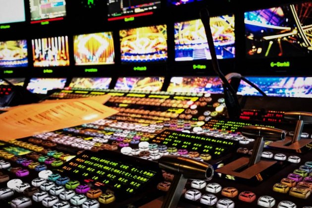 taula control televisio eurovisio taula control televisio eurovisio