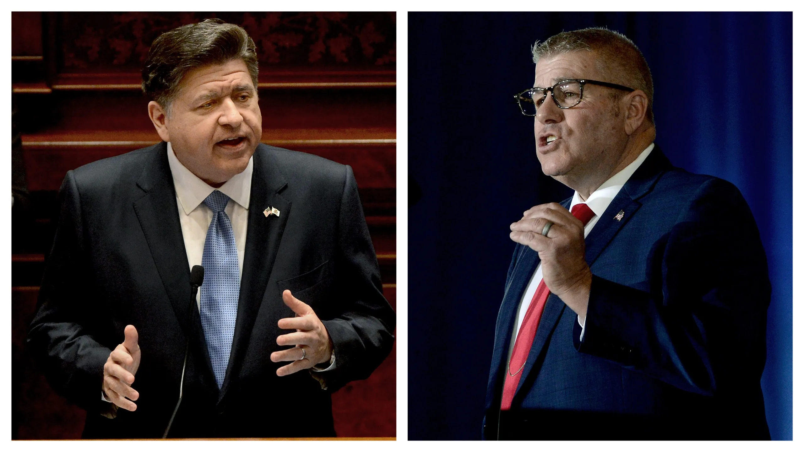 Pritzker and Bailey spar in only campaign debate