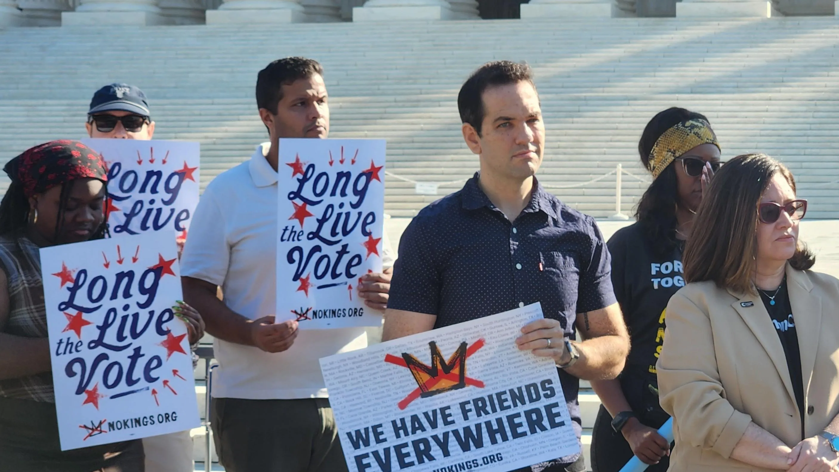 Millions expected to attend No Kings early voting events nationwide