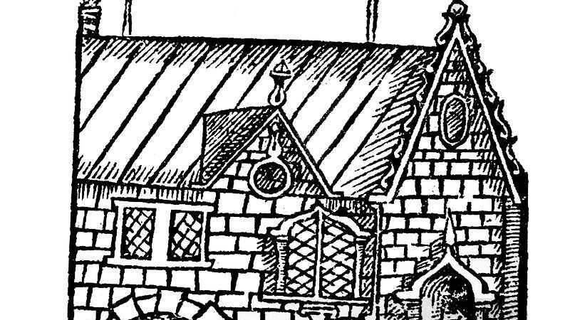 The head of Cahir O'Doherty was put on a spike in Dublin following the rebellion 