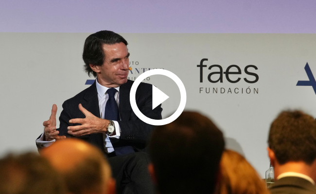 José María Aznar: “Es esencial que Israel gane la guerra y que la termine bien”
