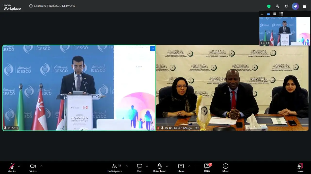 OIC Participates in International Conference on Family and Public Policies in the Islamic World