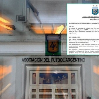 Oficial: el documento completo de AFA sobre la finalización de la temporada