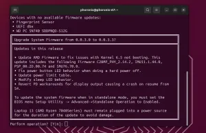 Fwupd 2.0.3 Delivers Latest Firmware Updating Capabilities For Linux Systems