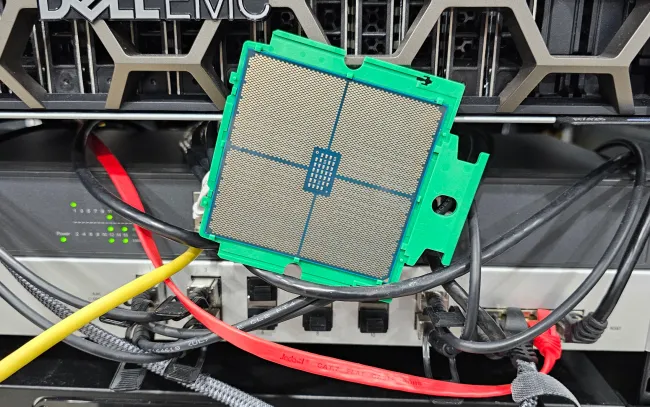AMD EPYC CPU with network switches