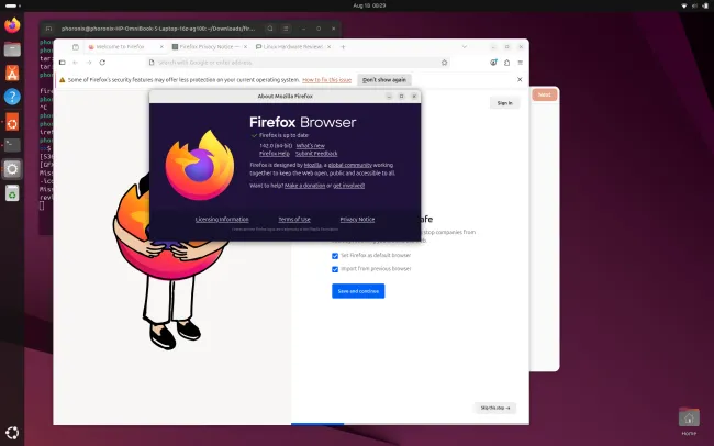 Firefox 142