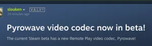 Valve Introduces Pyrowave Video Codec In Beta For Low Latency Streaming