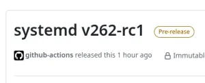 systemd 262-rc1 Released With Live Update Orchestrator Integration & More