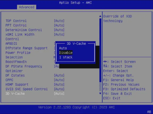 AMD 3D V-Cache option