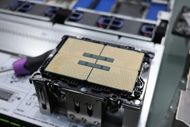 Intel Xeon 6980P bottom