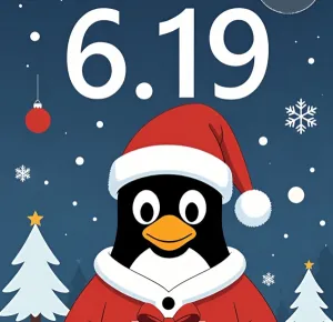 Tux theme for Linux 6.19