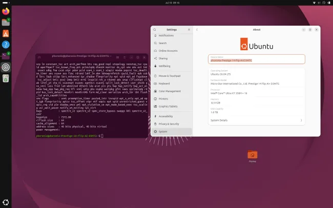 Intel Panther Lake on Linux 7.2
