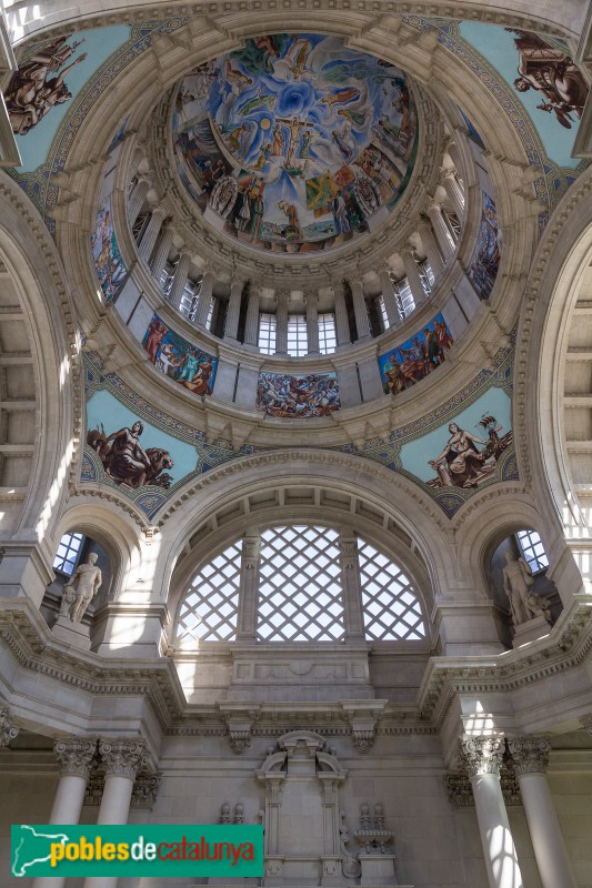 Barcelona - Palau Nacional (Foto: José Aguado, 2018) Barcelona - Palau Nacional