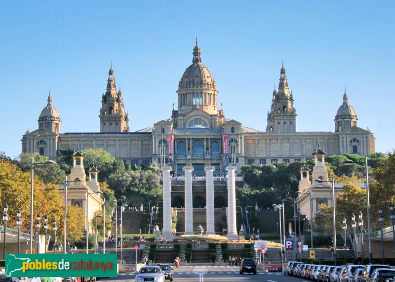 Barcelona - Palau Nacional (Foto: Albert Esteves, 2016) Barcelona - Palau Nacional
