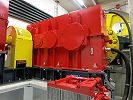 Getriebe in der Bergstation der neuen Stoosbahn Getriebe in der Bergstation der neuen Stoosbahn