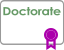 Icon representing Doctoral degrees