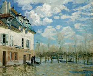 L'Inondation à Port-Marly, Sisley - crédits : Leemage/ Corbis/ Getty Images
