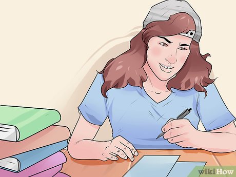Step 2 Sit down and write.